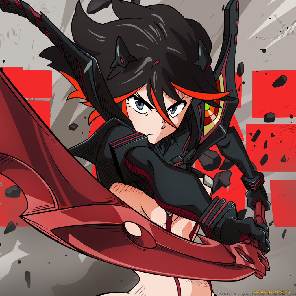 Обои Аниме Kill la Kill, обои для рабочего стола, фотографии аниме, kill la  kill, удар, девушка, меч Обои для рабочего стола, скачать обои картинки  заставки на рабочий стол.